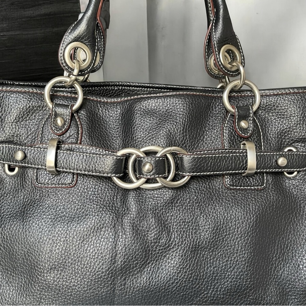 Vintage Wilsons Leather Black Shoulder Bag - Picture 5 of 12